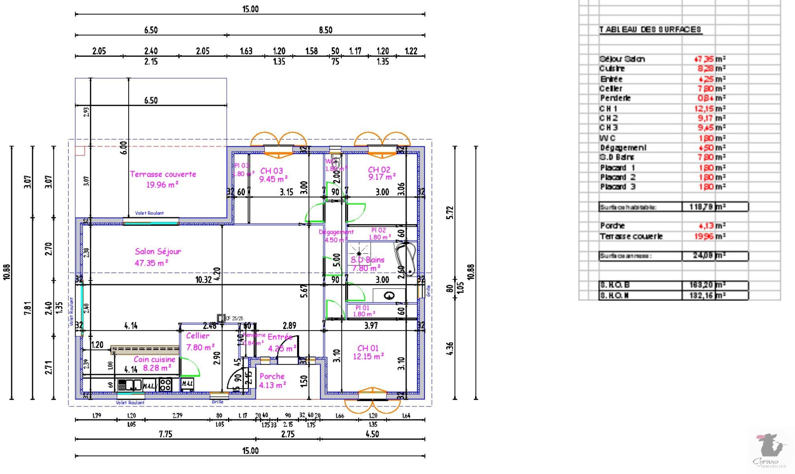 Image_13, Maison, Saint-Laurent-des-Vignes, ref :1478