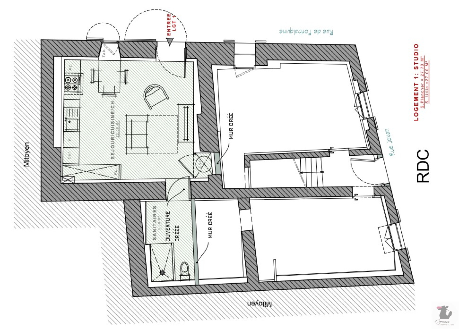 Image_2, Immeuble, Bergerac, ref :2037
