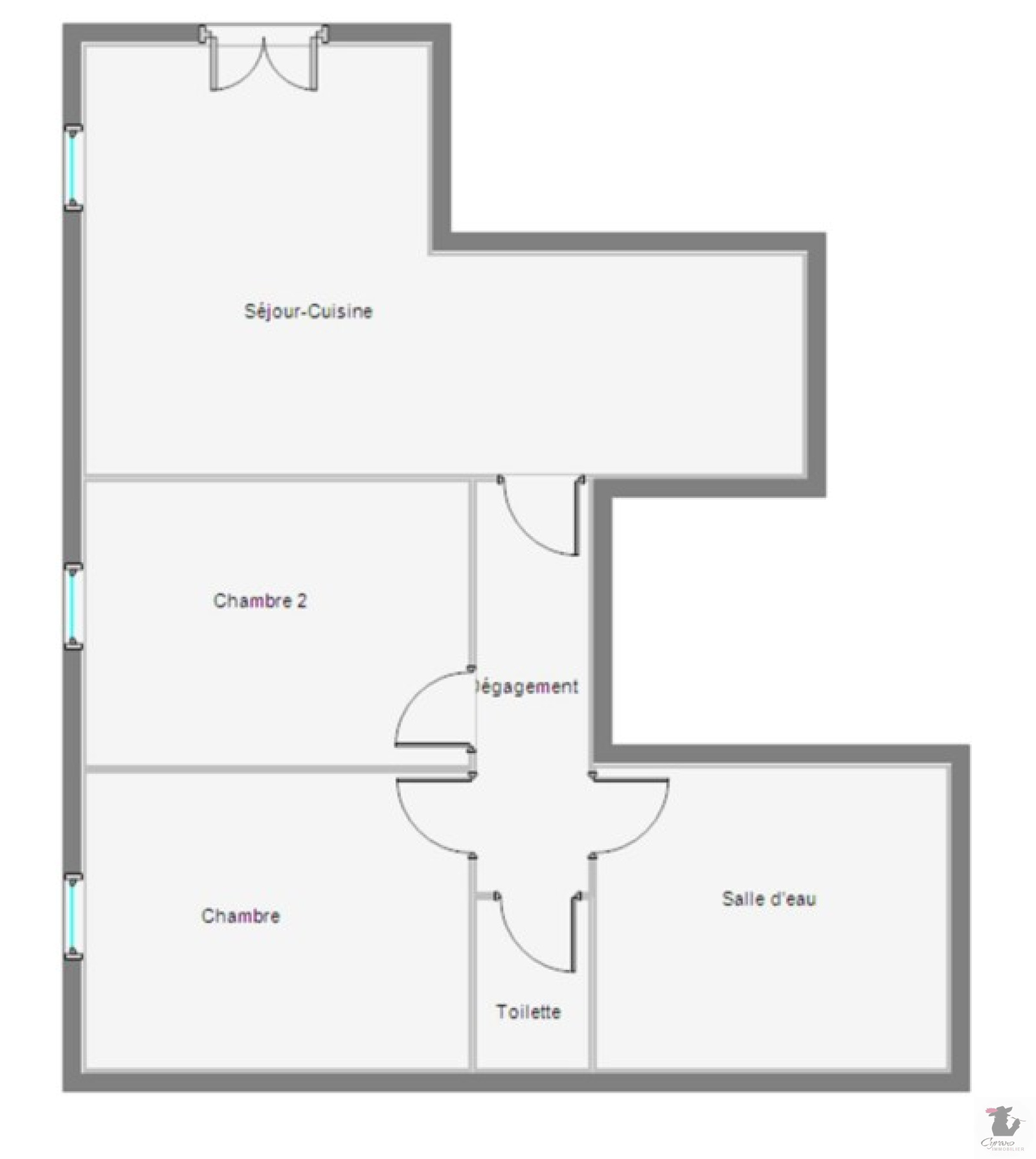 Image_2, Immeuble, Mescoules, ref :1930