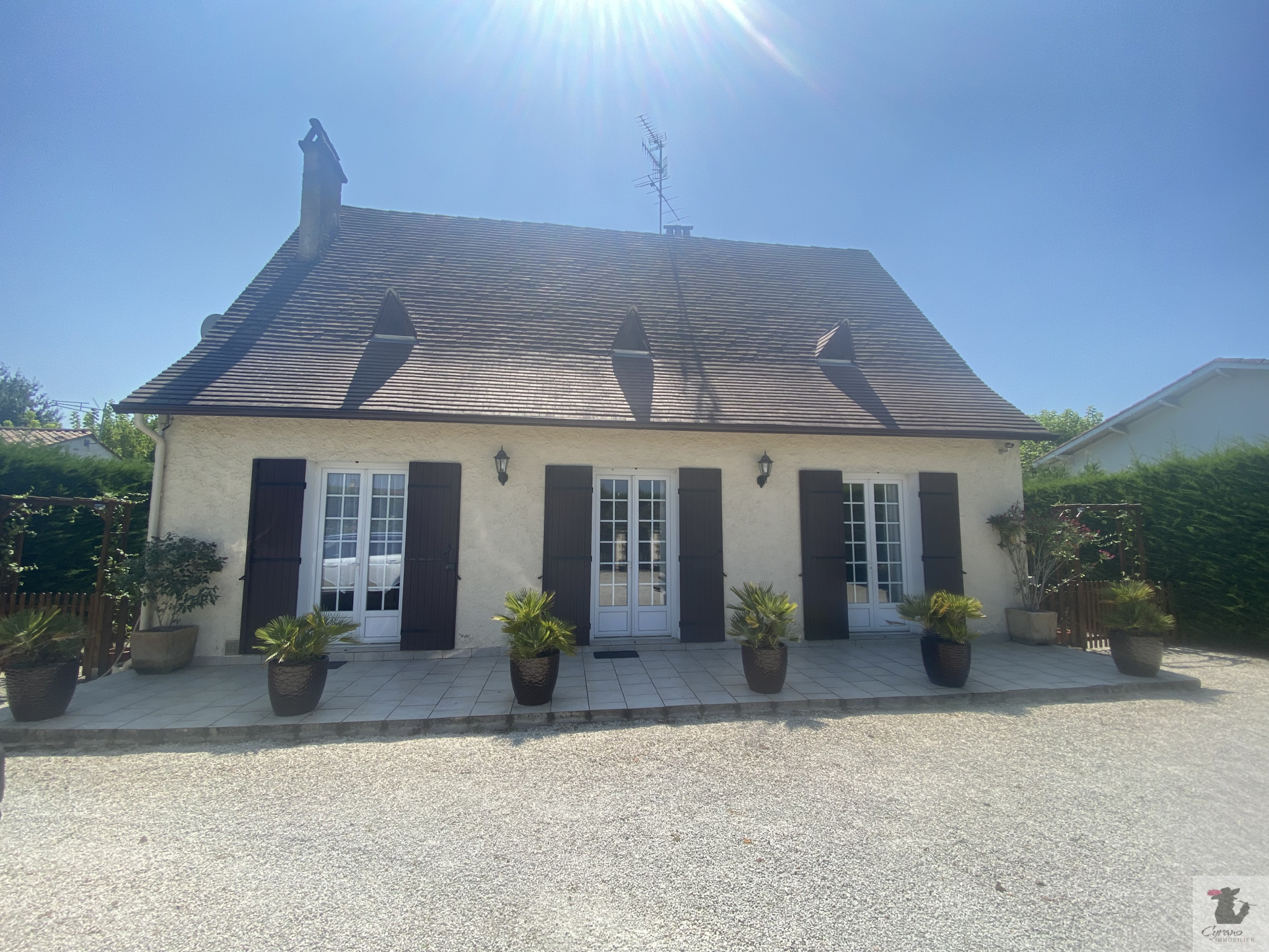 EST BERGERAC, Maison traditionnelle, 3 chambres, 2202 m2 de